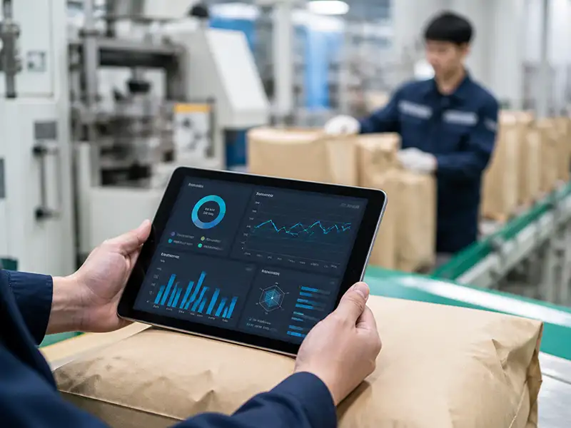 智慧製造轉型 16 佳皇紙業智慧製造現場 16