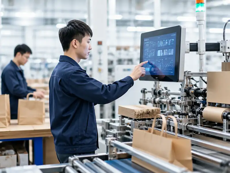 智慧製造轉型 9 佳皇紙業智慧製造現場 9