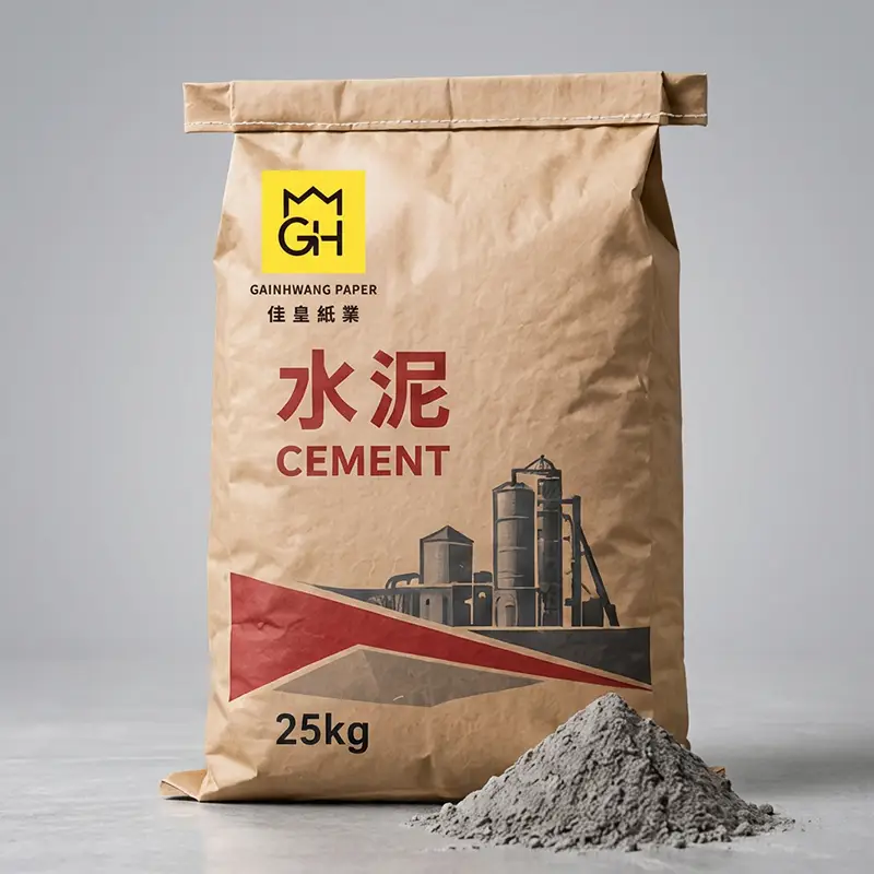 水泥／建材工業用牛皮紙袋｜佳皇紙業